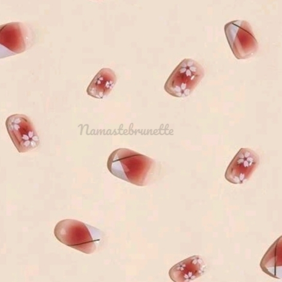 2/$16 Floral Press On Nails - Picture 5 of 14